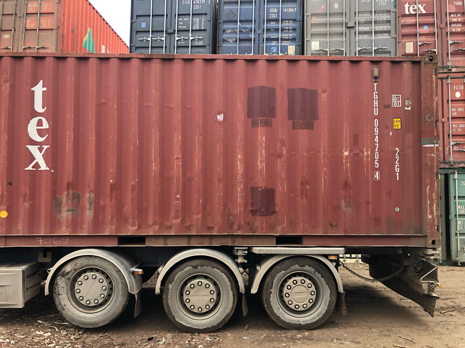 Морской контейнер TGHU0947054